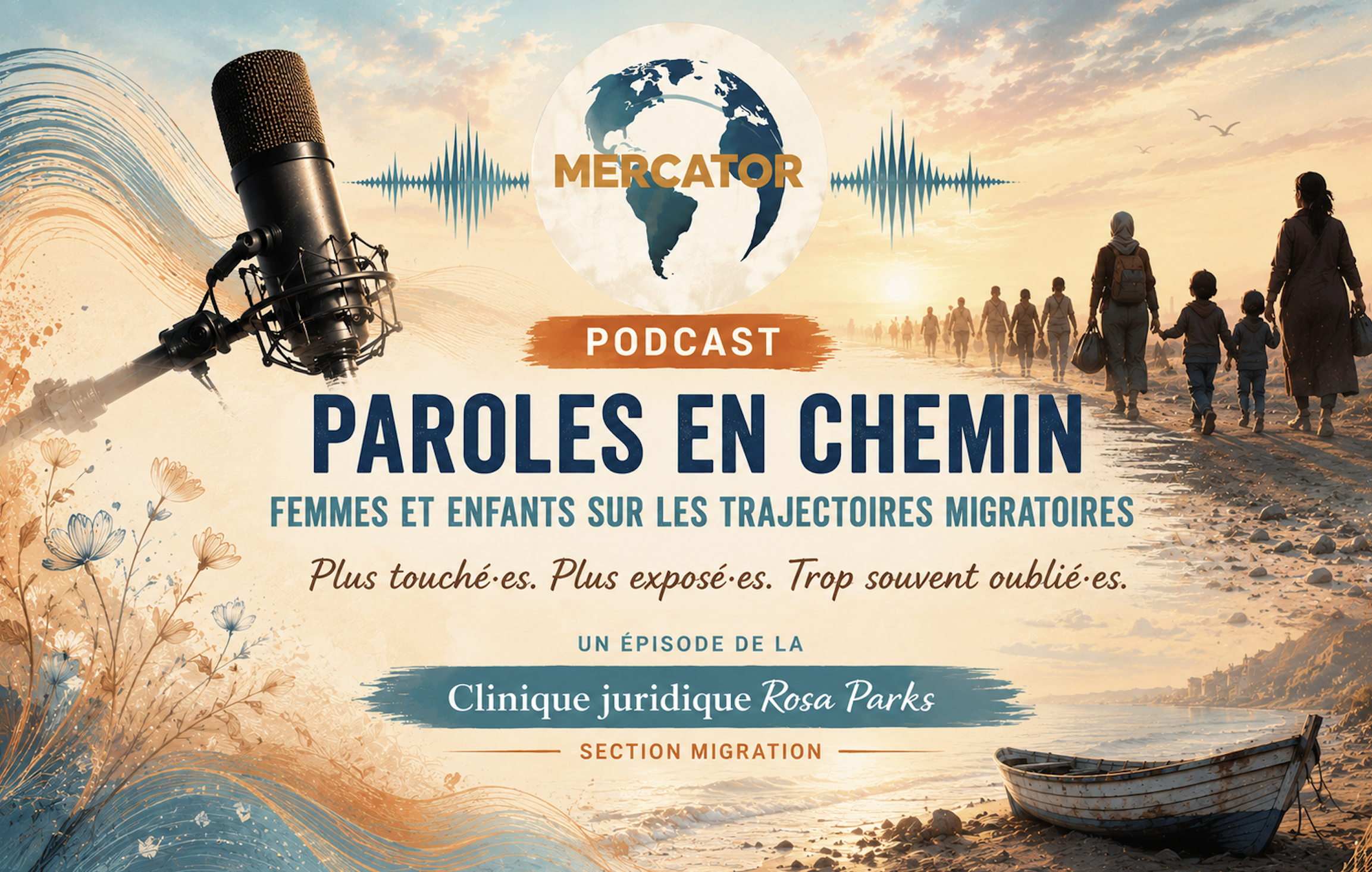 Femmes et enfants sur les routes migratoires : plus touché·es, exposé·es, trop souvent oublié·es